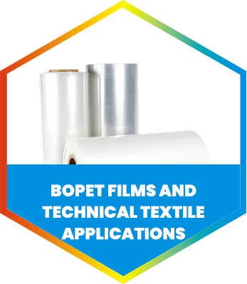 BOPET Films and technical textile applications